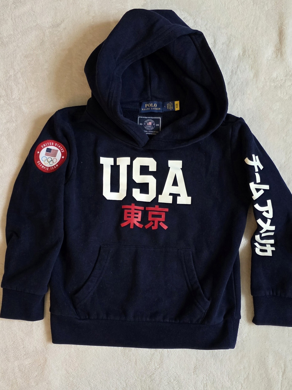 Polo Ralph Lauren USA Olympic Team Hoodie - Size 5